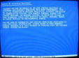 blue screen
